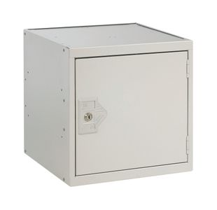 One Compartment Cube Locker 300x300x300mm Light Grey QU1212A01GUGU