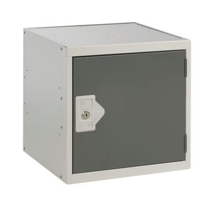 One Compartment Cube Locker 380x380x380mm Dark Grey Door QU1515A01GUHY