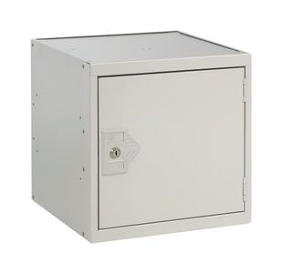 One Compartment Cube Locker 450x450x450mmm Light Grey QU1818A01GUGU