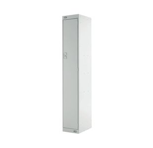 Express Standard Locker 1 Door 300x300x1800mm Light Grey Deep Z12211CF
