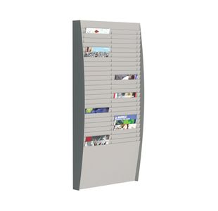 Fast Paper A4 Document Control Panel 50 Compartments Grey V225.02
