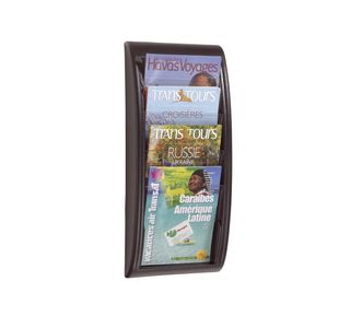 Fast Paper Quick Fit System Wall Display 4xA4 Black F406101