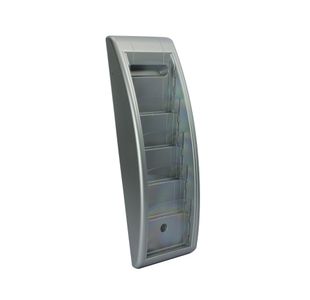 Fast Paper Quick Fit System Wall Display 5xA5 Silver 4063.35