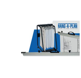 Arnos Hang-A-Plan Trolley A0 with Arnos Hang-A-Plan 10x General Binder A0 MF80002