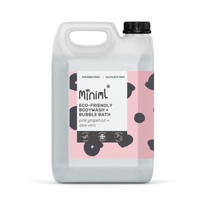 Miniml Bodywash and Bubble Bath Pink Grapefruit/Aloe Vera 5 Litre MIN123
