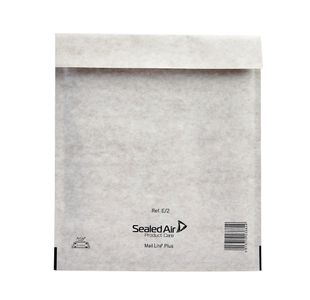 Sealed Air + Bubble Lined Postal Bag Size E2 220x260mm Oyster White (Pack of 100) 103025657
