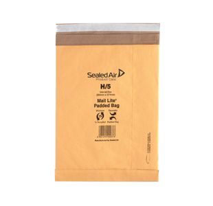Sealed Air Padded Postal Bag H5 264x374mm Gold (Pack of 50) 100943511