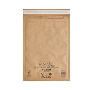 Sealed Air Mail Lite Bubble Postal Bag Gld G/4 Pack of 100 101273319