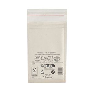 Sealed Air Mail Lite Bubble Postal Bag Wht B/00 Pack of 200 101273280