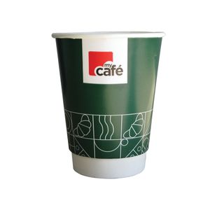 MyCafe Single Wall Non-Plastic Cups 12oz (Pack of 50) MYC10287