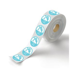 MyCafe Food Label Fish Free 25mm Removable Pack of 1000 MYC10622