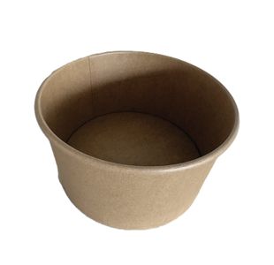 MyCafe Round PE Lined Kraft Bowl 1000ml Pack of 300 MYC11401