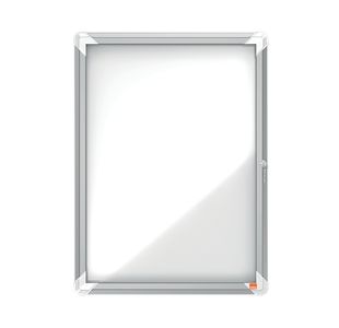 Nobo Premium Plus Outdoor Magnetic Lockable Notice Board 494x667x45mm 4xA4 1902577