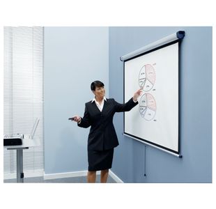 Nobo Projection Screen Wall Mounted 2000x1513mm 1902393