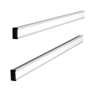 Nobo T-Card Metal Link Bars Size 24 772x13mm Pack of 2 1900413