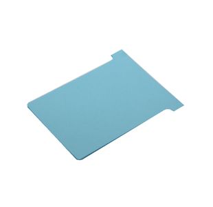 Nobo T-Card Size 2 48x85mm Light Blue Pack of 100 2002006