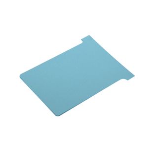 Nobo T-Card Size 3 80x120mm Light Blue Pack of 100 2003006