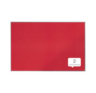 Nobo Essence Felt Notice Board 1800x1200mm Red 1904068