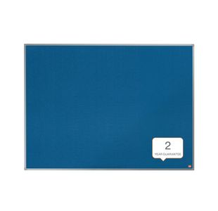 Nobo Essence Felt Notice Board 1200 x 900mm Blue 1904071