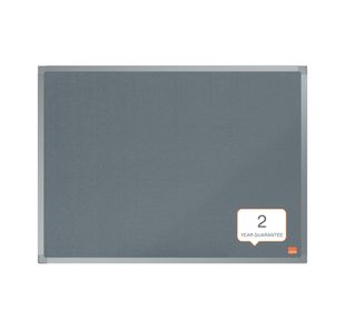 Nobo Essence Felt Notice Board 600 x 450mm Grey 1915204