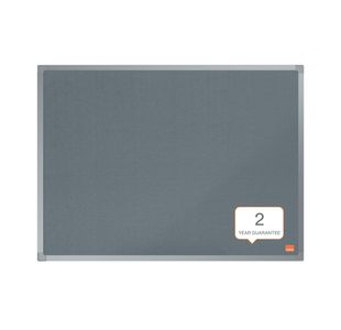 Nobo Essence Felt Notice Board 900 x 600mm Grey 1915205