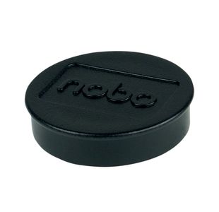Nobo Whiteboard Magnets 38mm Black Pack of 10 1915312