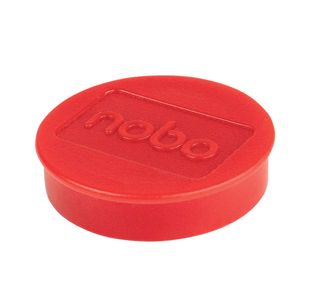 Nobo Whiteboard Magnets 38mm Red Pack of 10 1915314