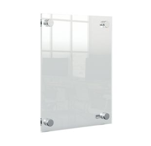 Nobo A5 Acrylic Wall Mounted Poster Frame Clear 1915592