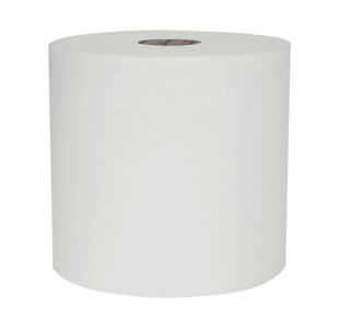 Raphael 1-Ply Roll Towel 200mm x 200m White (Pack of 6) RT1W200RDS