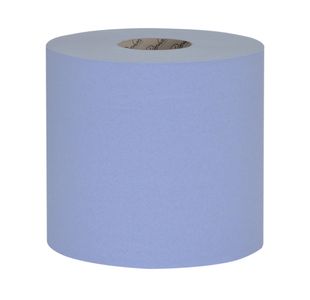 Raphael 1-Ply Blue Roll Towel 250mx200mm Pack of 6 RT1B250R