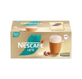 Nescafe Latte Coffee Sachets 720g (Pack of 40) 12579323