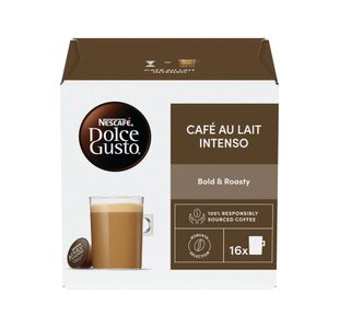 Nescafe Dolce Gusto Cafe Au Lait Coffee Capsules (Pack of 48) 12412563