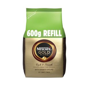 Nescafe Gold Blend 600g Refill Makes approx 333 Cups 12226527