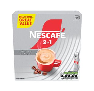 Nescafe 2-in-1 Original Coffee Sachets Pack of 12 12593152