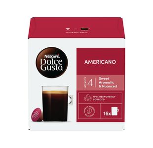 Nescafe Dolce Gusto Americano Coffee 3x16 Pods 136g (Pack of 48) 12528219