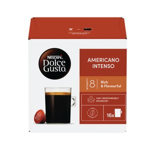 Nescafe Dolce Gusto Americano Intenso Coffee 132.8g (Pack of 48) 12528702