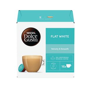 Nescafe Dolce Gusto Flat White Coffee 140.4g (Pack of 36) 12367386