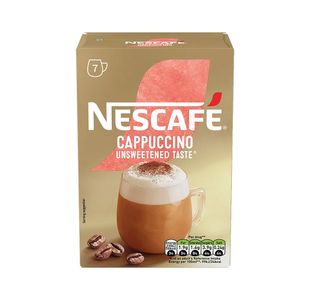 Nescafe Cappuccino Unsweetened Taste Sachets Pack of 7 12615047