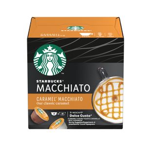Nescafe Dolce Gusto Starbucks Caramel Macchiato Coffee Pods (Pack of 36) 12551405