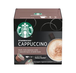 Nescafe Dolce Gusto Starbucks Cappuccino Coffee Pods (Pack of 36) 12551732