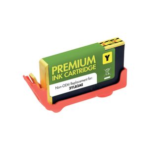 Q-Connect Remanufactured Inkjet Cartridge High Yield Yellow For HP 3YL83AE RIC912XL-Y