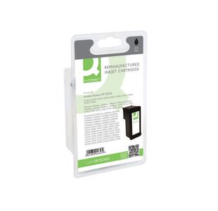 Q-Connect Remanufactured Inkjet Cartridge Black For HP CB336EE CB336EE-COMP