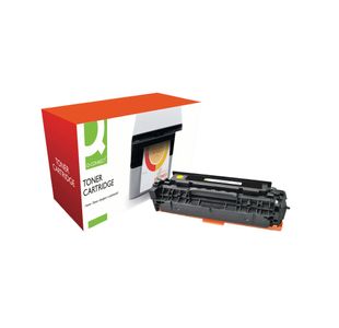 Q-Connect Compatible Toner Cartridge Yellow For HP CC532A CC532A-COMP