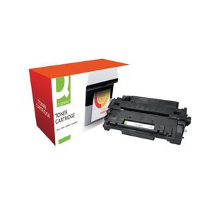 Q-Connect Compatible Toner Cartridge Black For HP CE255A CE255A-COMP