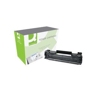 Q-Connect Compatible Toner Cartridge Black For HP CE285A CE285A-COMP
