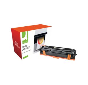 Q-Connect Compatible Toner Cartridge Black For HP CE320A CE320A-COMP
