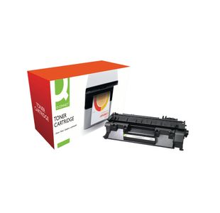Q-Connect Compatible Toner Cartridge Black For HP CE505A CE505A-COMP