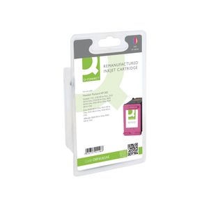 Q-Connect Remanufactured Inkjet Cartridge CMY For HP F6U65AE F6U65AE-COMP