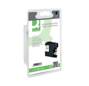 Q-Connect Brother LC123 Remanufactured Inkjet Cartridge Black RM-QC-6613-00