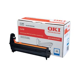 Oki C610 20K Image Drum Cyan 44315107